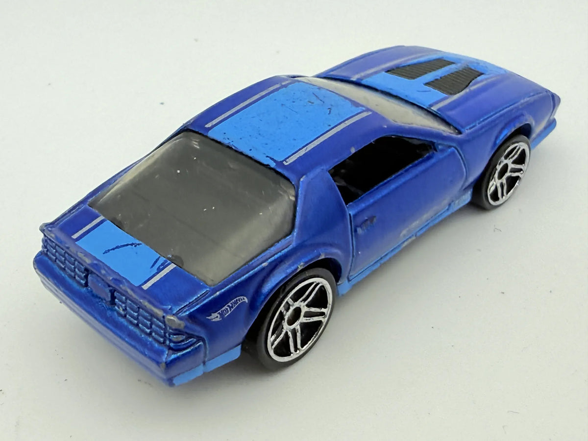Chevrolet Camaro Z28, Hot Wheels 2011, Resoraki, die cast, 1:64, niebieski – zdjęcie 2