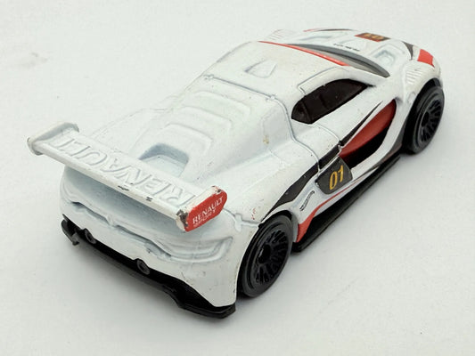Renault Sport Rs01, Hot Wheels 2015, die cast resoraki, biały, 1:64 – zdjęcie 2