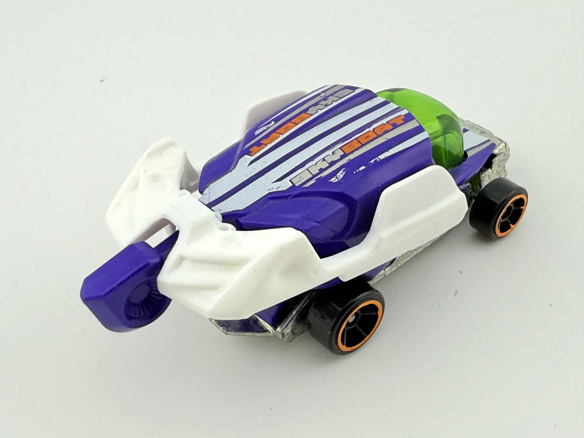 SKY BOAT, Hot Wheels 2018, Die cast FYB34, Fioletowy, 1:64, Resoraki – zdjęcie 2
