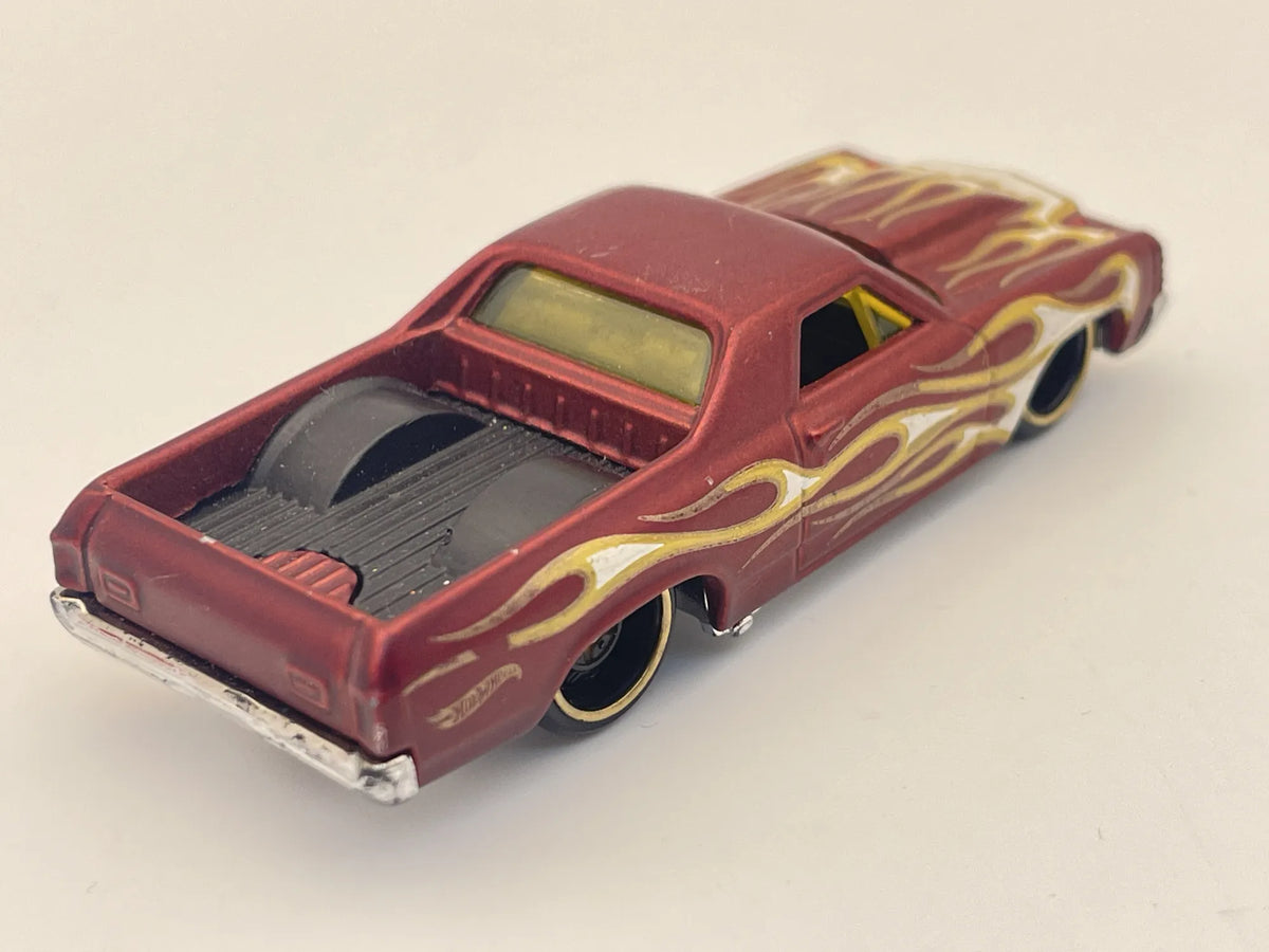 '71 EL CAMINO, Hot Wheels 2018, Die cast M18, Czerwony, 1:64, Resoraki – zdjęcie 2
