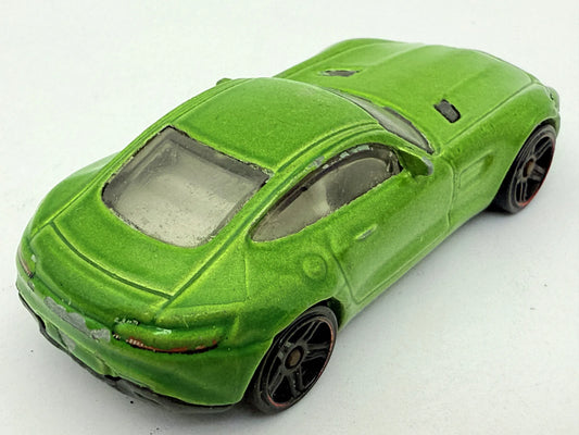 Mercedes-AMG GT, Hot Wheels 2016, Die cast DTW84, Resoraki, Zielony, 1:64 – zdjęcie 2