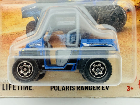 Polaris Ranger EV Matchbox Mainline 1:64 Blister Niebieski – zdjęcie 2