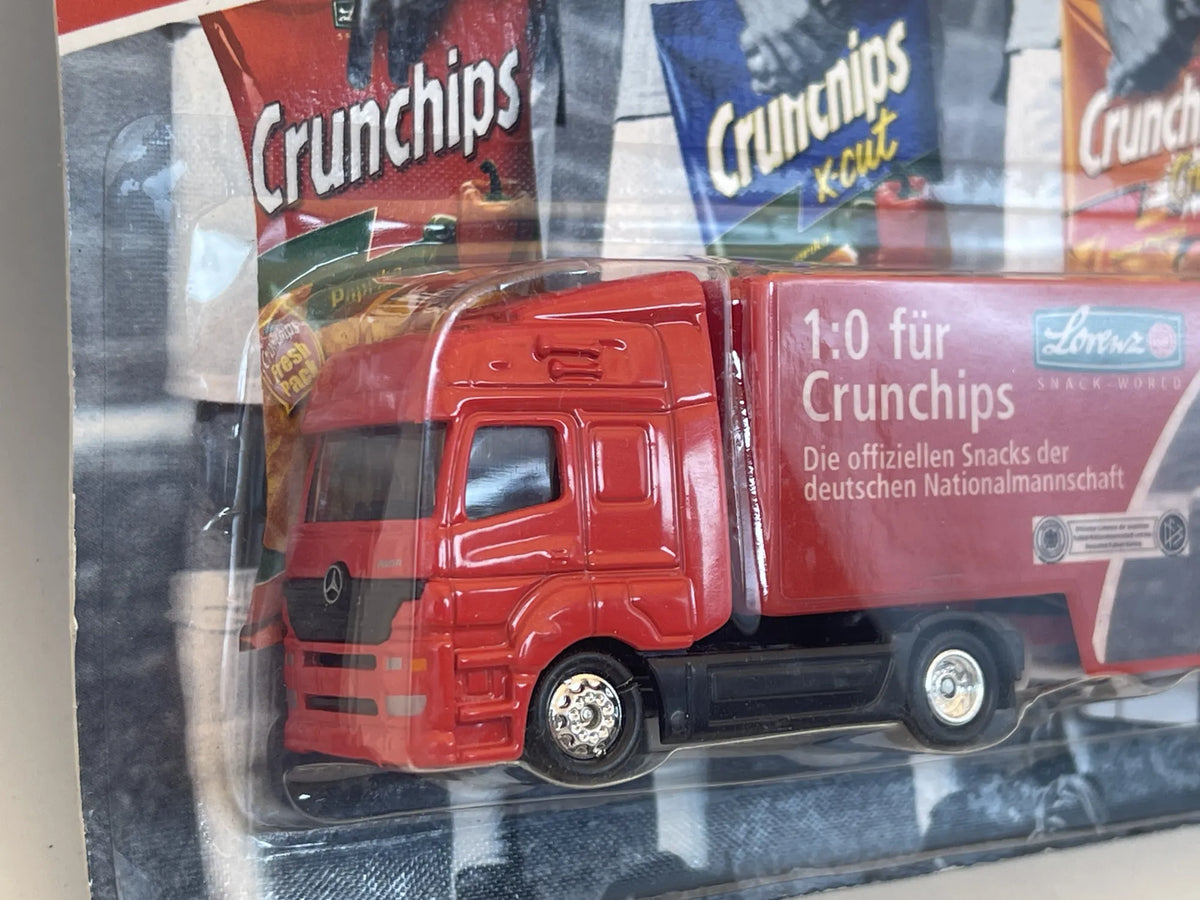 Mercedes-Benz Actros Gabotex Gmbh 1:87 Crunchips Blister Czerwony – zdjęcie 2
