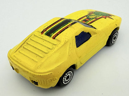 Porsche 928 Sport Grand Tour, Resoraki, Die cast 1:64, żółty – zdjęcie 2