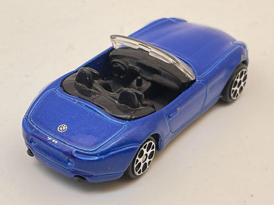 BMW Z8, Maisto, Kabriolet, Resoraki, Die cast 11606, Niebieski, 1:64 – zdjęcie 2