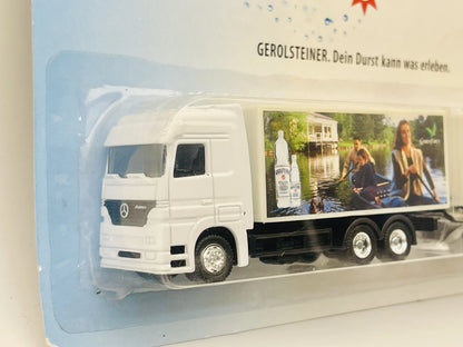 Mercedes-Benz Actros Hümmer 1:87 GEROLSTEINER Biały Blister Promocyjny – zdjęcie 2