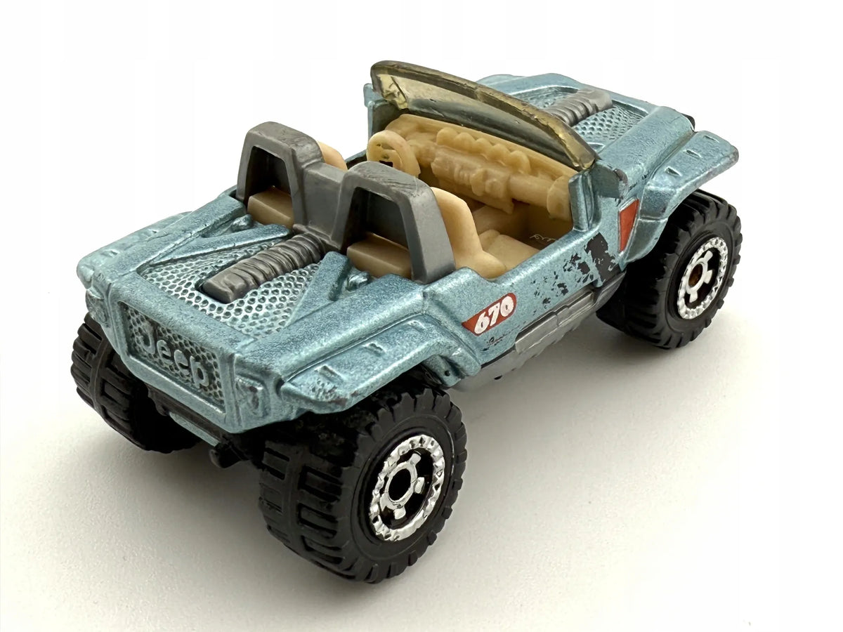 Jeep Matchbox 2004 Niebieski 1:64 – zdjęcie 2