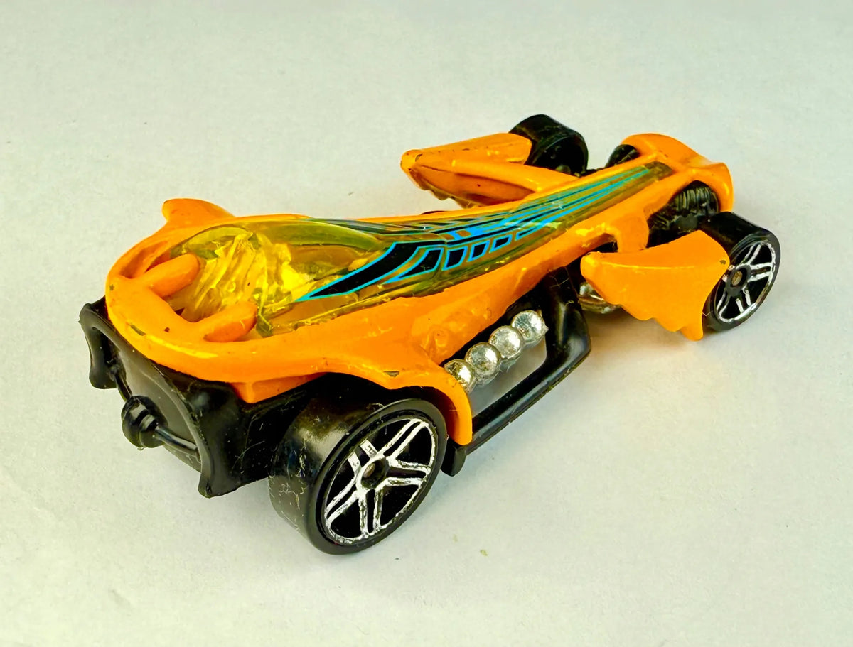 FUTURYSTYCZNY WYŚCIGOWY, Hot Wheels, Die cast 264445, Pomarańczowy, 1:64 – zdjęcie 2