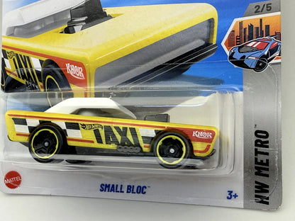 SMALL BLOC HW Metro Hot Wheels 2025 Żółty 1:64 – zdjęcie 2