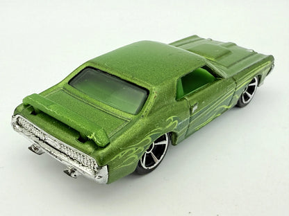 69 Mercury Cougar Eliminator Hot Wheels Zielony 1:64 – zdjęcie 2