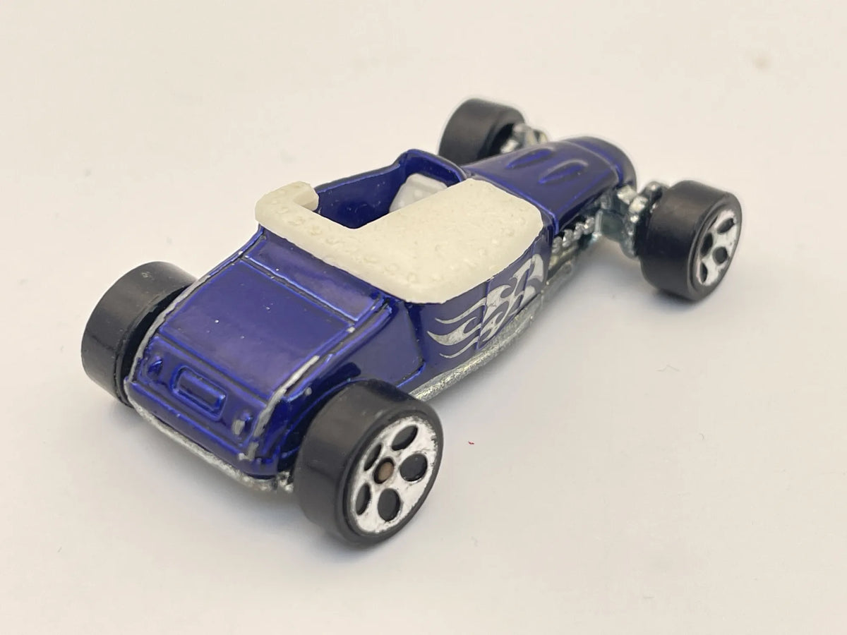 TRACK T, Hot Wheels 1998, Resoraki, Die cast, Niebieski 1:64 – zdjęcie 2