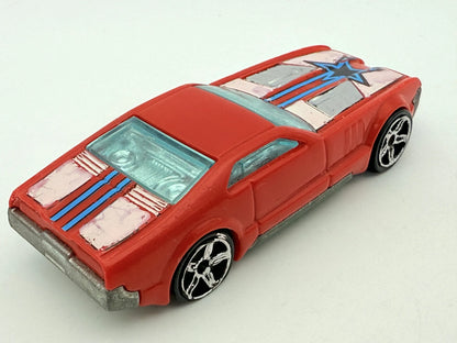 Ccm Country Club Muscle Hot Wheels Czerwony 1:64 – zdjęcie 2