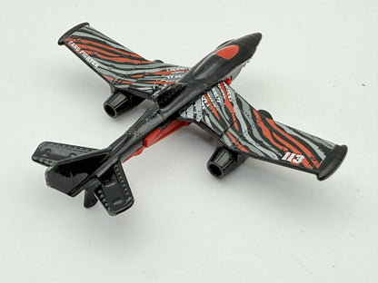 FANG FIGHTER Seria Sky Busters, Matchbox 2012, Die cast SE113, Czarny, 1:64 – zdjęcie 2
