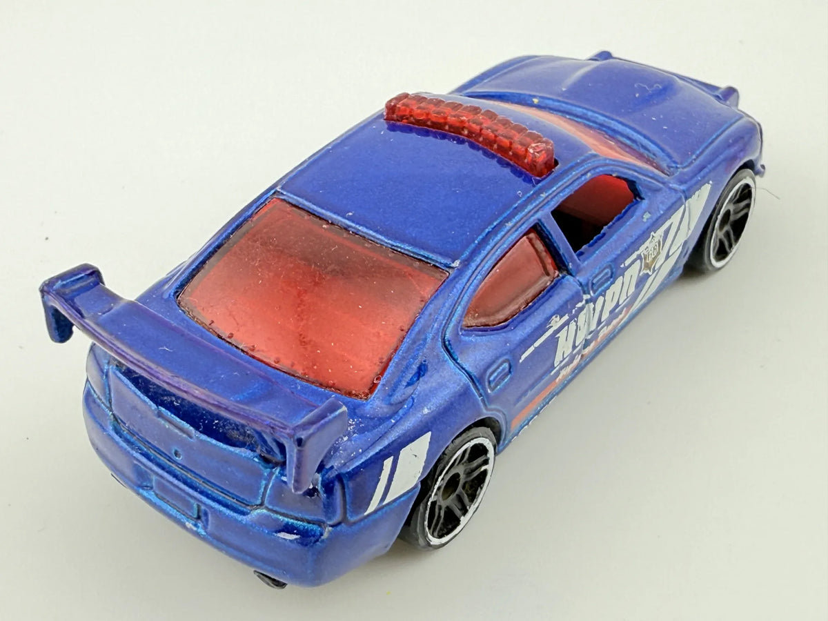 DODGE CHARGER DRIFT HWPD, Hot Wheels 2009, Die cast 19877, Niebieski, 1:64 – zdjęcie 2