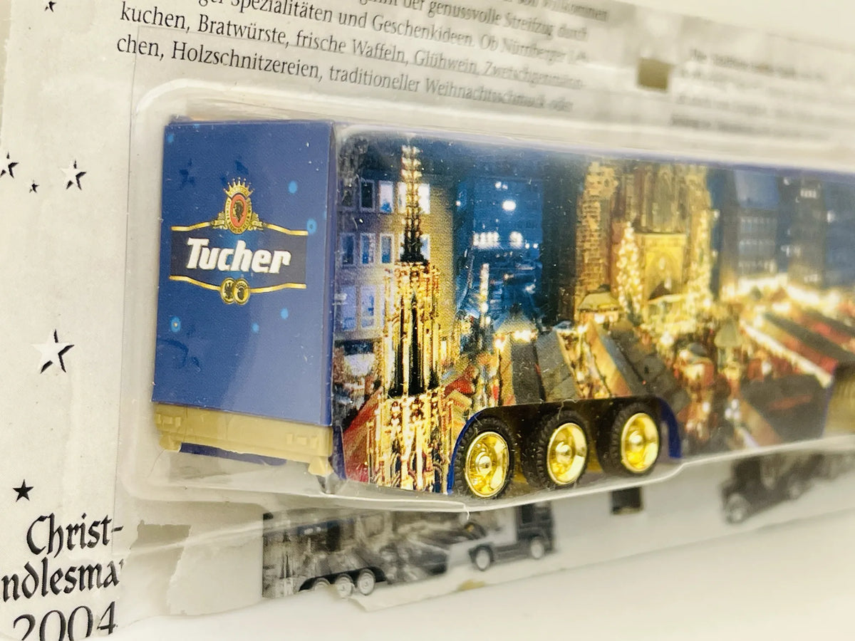 Mercedes-Benz Actros High Speed 2004 1:87 Tucher Blister Niebieski – zdjęcie 2