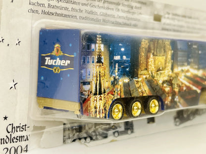 Mercedes-Benz Actros High Speed 2004 1:87 Tucher Blister Niebieski – zdjęcie 2