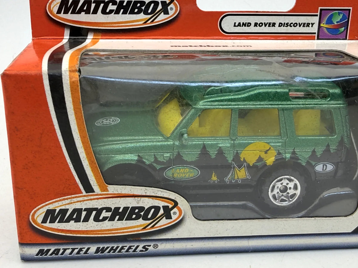 LAND ROVER DISCOVERY Mainline Matchbox 2001 Zielony 1:64 – zdjęcie 2