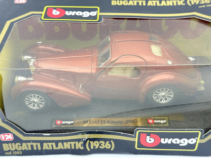 BUGATTI ATLANTIC (1936) Bburago Miedziany 1:24 Made in Italy – zdjęcie 2