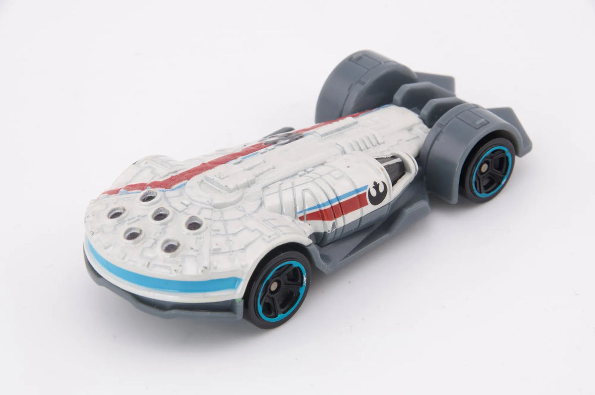 Millennium Falcon Hot Wheels Biały 1:64 – zdjęcie 2