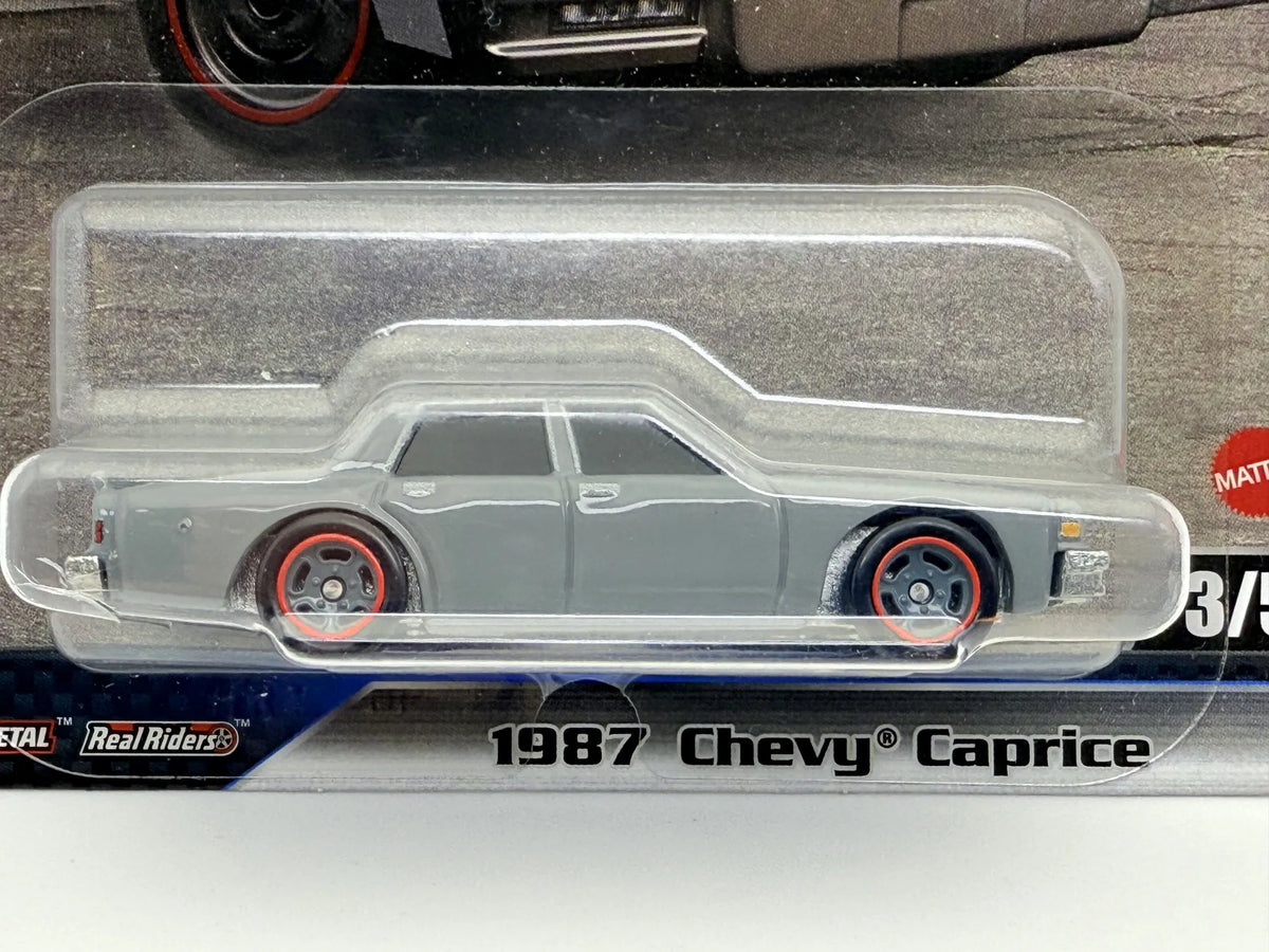 1987 CHEVY CAPRICE Hot Wheels Premium Hot Wheels 2024 Szary 1:64 – zdjęcie 2