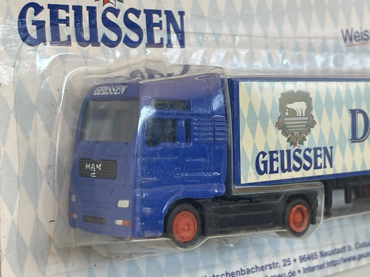 MAN Dorfner Grafik Design 1:87 Ciężarówka Promocyjna GEUSSEN Blister Biały – zdjęcie 2