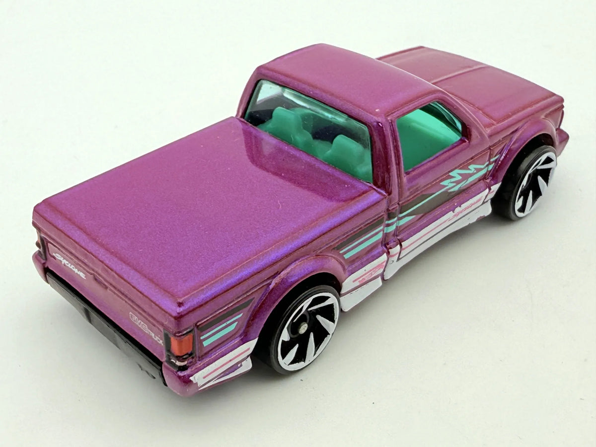 1991 Gmc Syclone Hot Wheels Fioletowy 1:64 – zdjęcie 2
