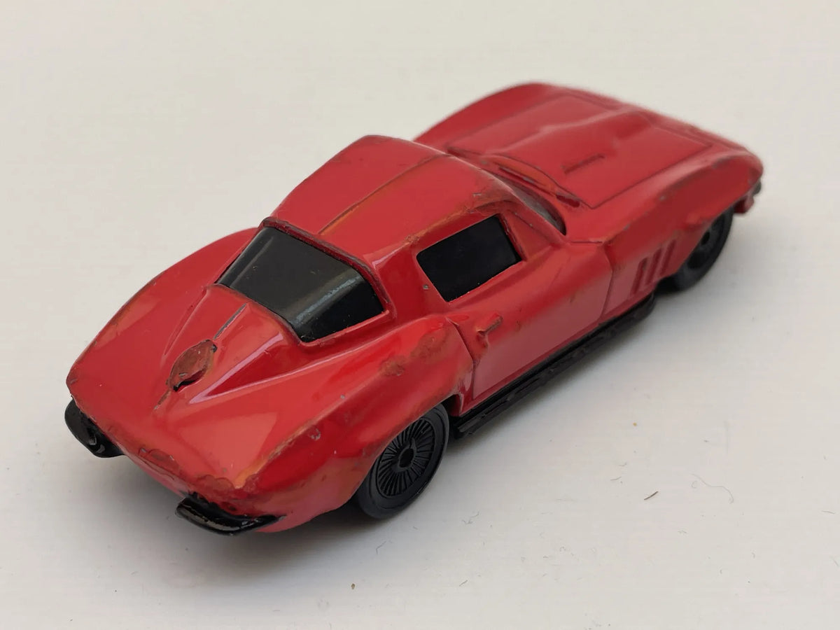 1966 CHEVY CORVETTE, Hot Wheels 2016, Die cast FF024 FCN87, Czerwony, 1:64, – zdjęcie 2