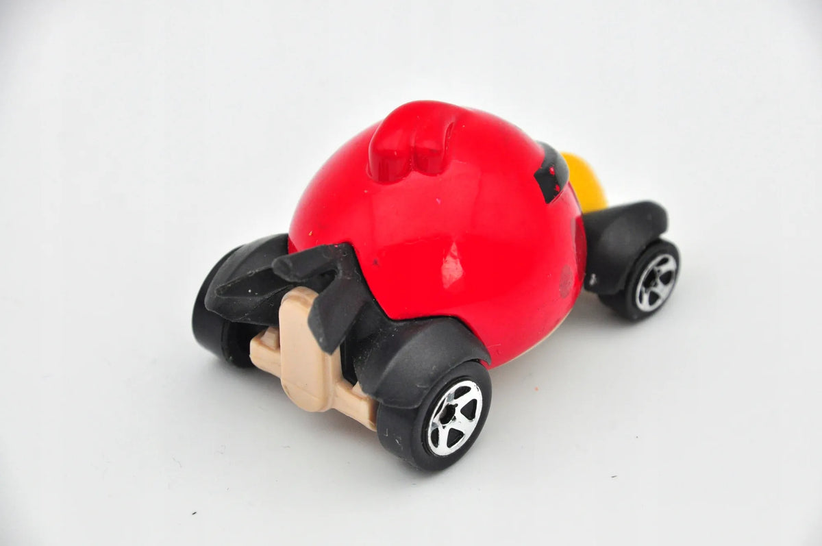 ANGRY BIRDS CAR, Rovio, Mattel 2012, Resoraki, Die cast V5355 Czerwony 1:64 – zdjęcie 2
