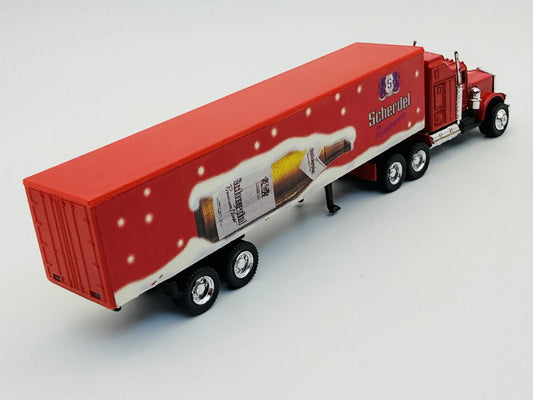Peterbilt Hümmer Ciągnik Siodłowy Scherdel Luzak Czerwony – zdjęcie 2