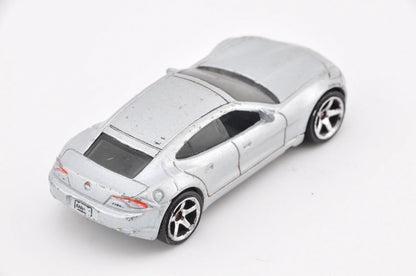 Fisker Karma, Matchbox 2010, Die cast Resoraki, Srebrny, 1:64 – zdjęcie 2