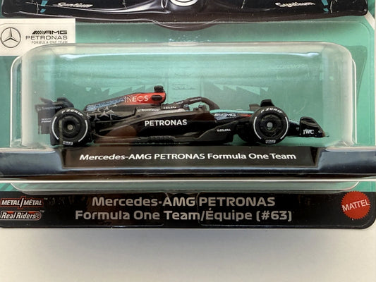 MERCEDES-AMG PETRONAS FORMULA ONE TEAM, Hot Wheels Premium 2024 HRV11, 1:64 – zdjęcie 2