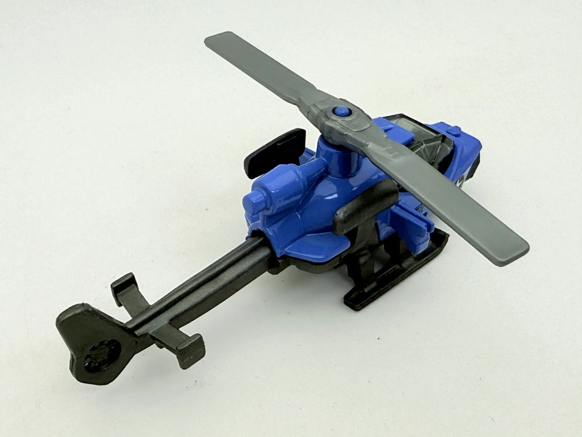 Mission Helicopter Matchbox 1985-2012 NiebieskI 1:64 – zdjęcie 2