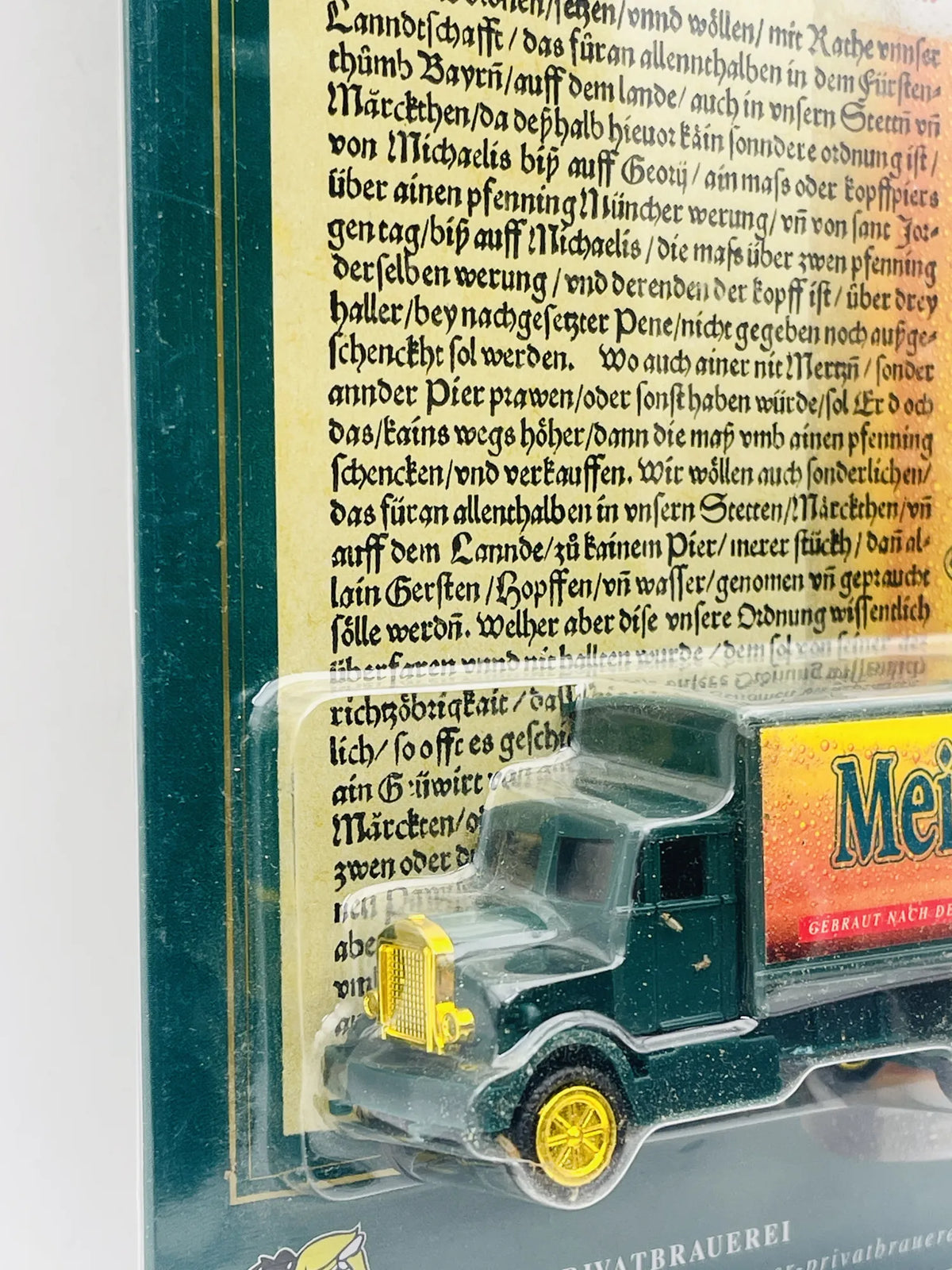 Classic OldTimer Blaszana Tablica Grell 1:87 Meininger Blister Czarny – zdjęcie 2