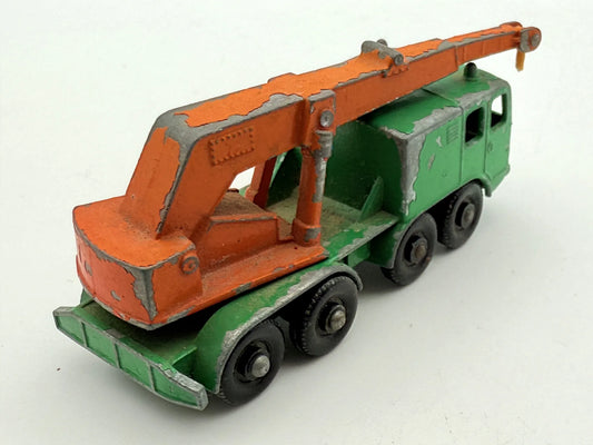 Wheel Crane Matchbox 1973 Zielony 1:60 Made in England – zdjęcie 2