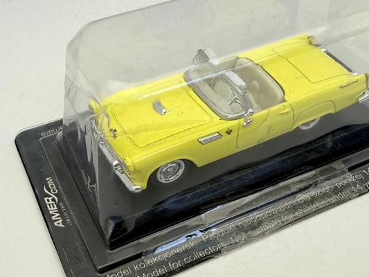 FORD THUNDERBIRD Z 1955 R. Legendarne Samochody AmerCom Żółty 1:43 – zdjęcie 2