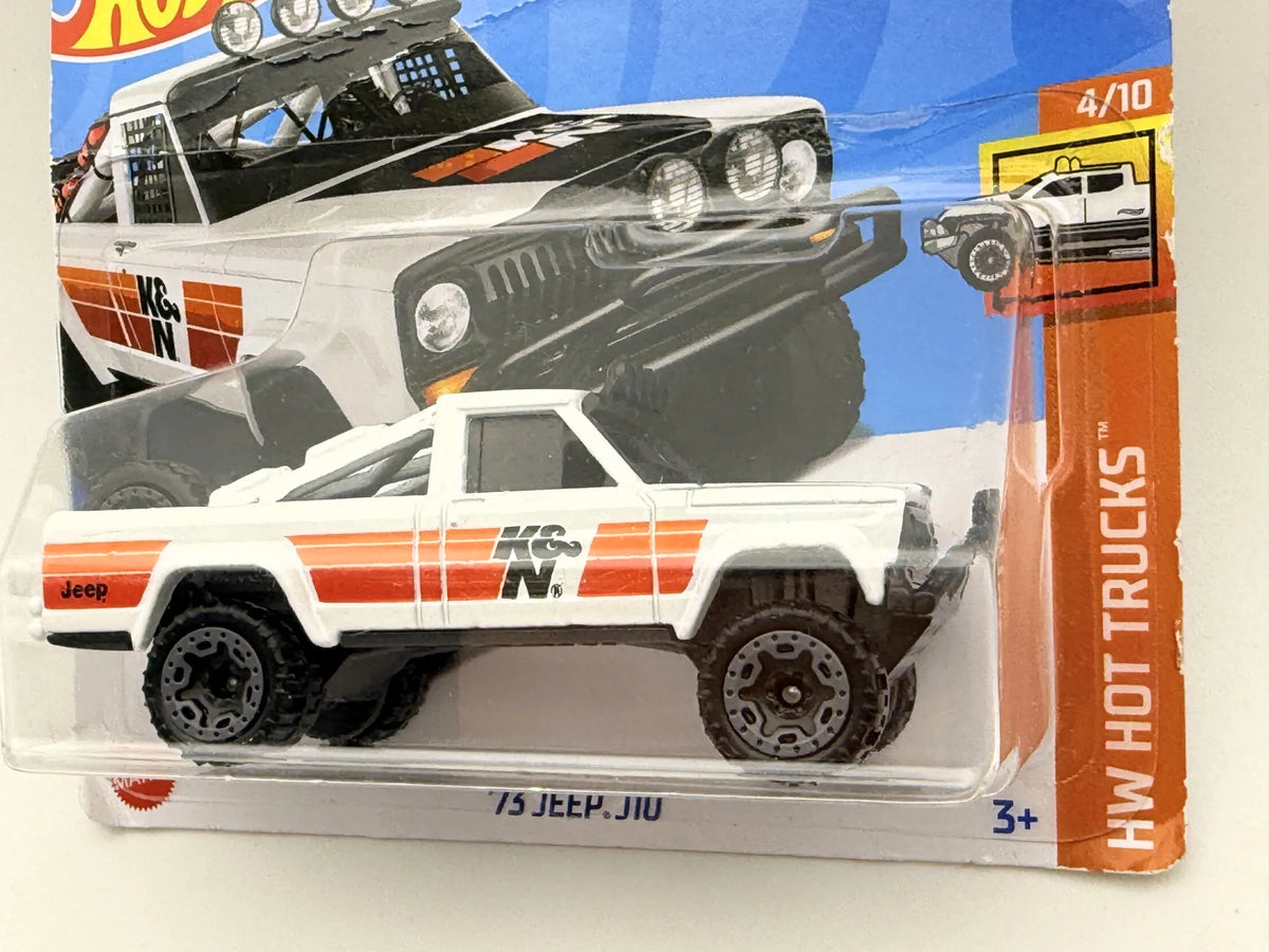 JEEP HW Hot Trucks Hot Wheels 2024 Biały 1:64 – zdjęcie 2
