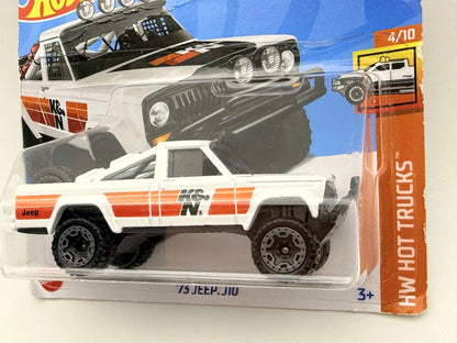 JEEP HW Hot Trucks Hot Wheels 2024 Biały 1:64 – zdjęcie 2