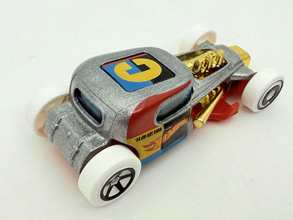 Mod Rod, Hot Wheels 2019, die castfyb61, resoraki, 1:64, srebrny – zdjęcie 2