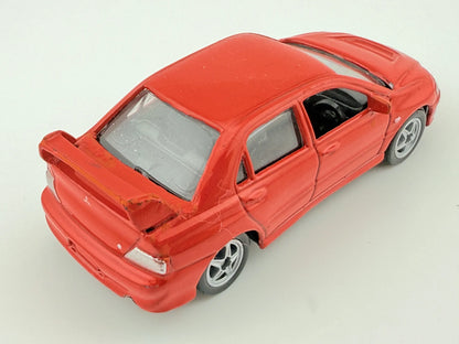 MITSUBISHI LANCER EVOLUTION VIII, Welly, Die cast 52258, Czerwony, 1:64, – zdjęcie 2