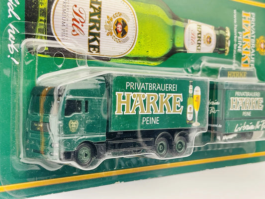 MAN TRUCK Grell 1:87 Ciężarówka Promocyjna Zielony Härke Pils – zdjęcie 2