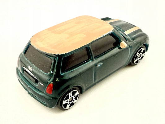 MINI COOPER S, Maisto, Resoraki, Die cast 11544, Zielony, 1:64 – zdjęcie 2