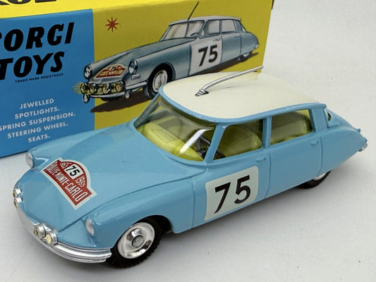 CITROEN DS19 MONTE CARLO Corgi Błękitny 1:43 – zdjęcie 2