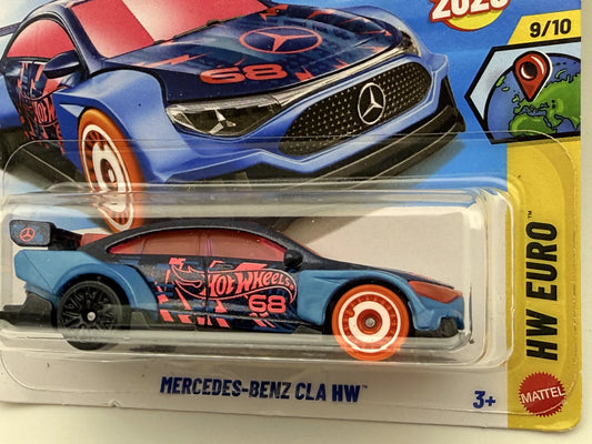 MERCEDES-BENZ CLA HW HW EURO Hot Wheels 2026 Niebieski 1:64 – zdjęcie 2