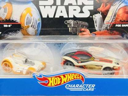 Bb-8 & Poe Dameron Hot Wheels 2014 Star Wars 1:64 Blister – zdjęcie 2