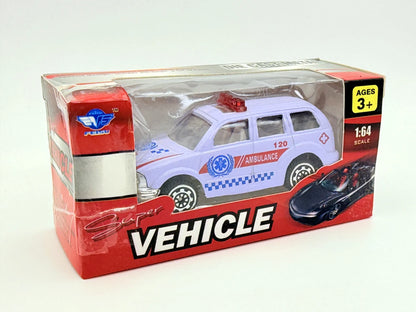 Ambulance, Karetka SUV, FEISU, Resoraki, die cast, 1:64 – zdjęcie 2