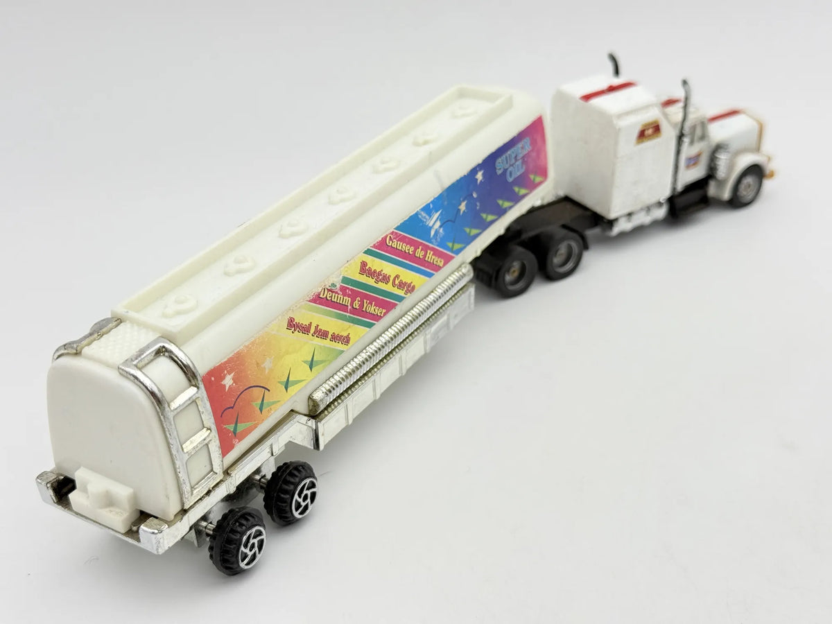 Jak PERERBILT CIĘŻARÓWKA Z CYSTERNĄ, Super Oil, Die cast, 1:87, Resoraki – zdjęcie 2