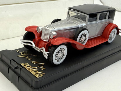CORD L29 Z 1929 ROKU Age D'Or Solido '70 Srebrny 1:43 Made in France – zdjęcie 2