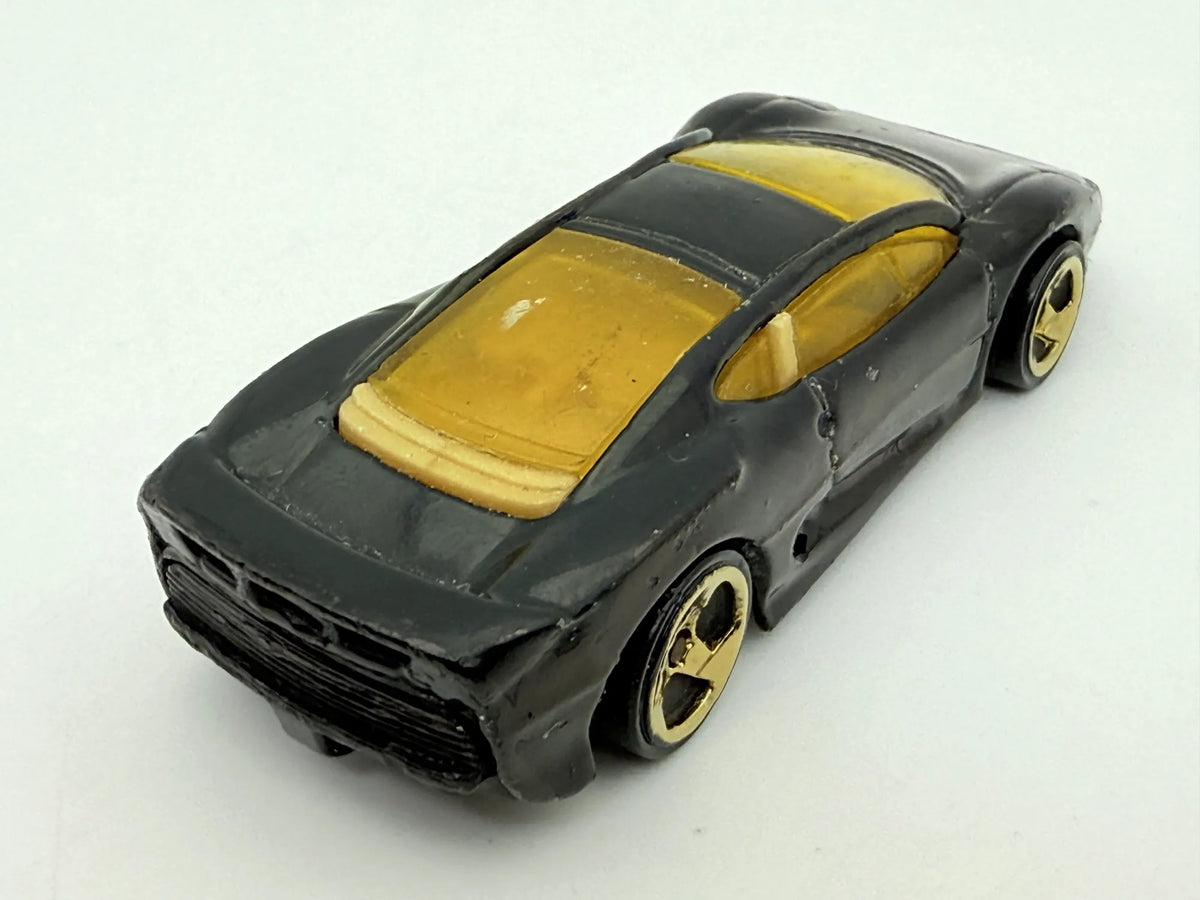 Jaguar Xj220, Hot Wheels 1992, die cast resoraki, 1:64, czarny – zdjęcie 2