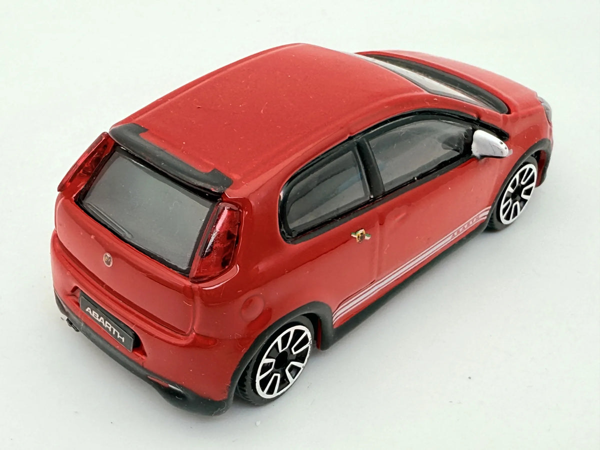 Abarth Grande Punto Bburago Czerwony 1:43 – zdjęcie 2