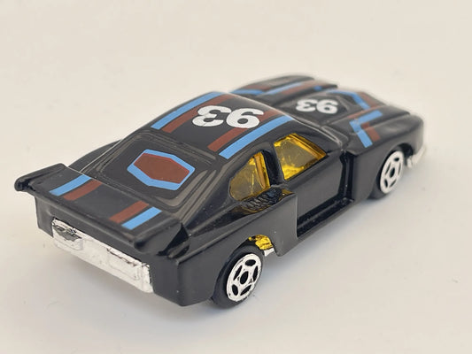 Jak Ford Capri Turbo, Marz Karz Summer, Vintage Die cast S8005 Czarny, 1:64 – zdjęcie 2